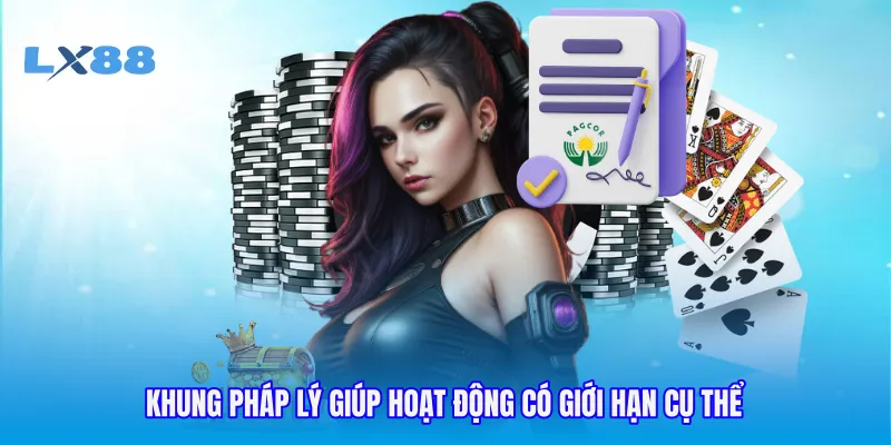 Khung pháp lý giúp hoạt động có giới hạn cụ thể